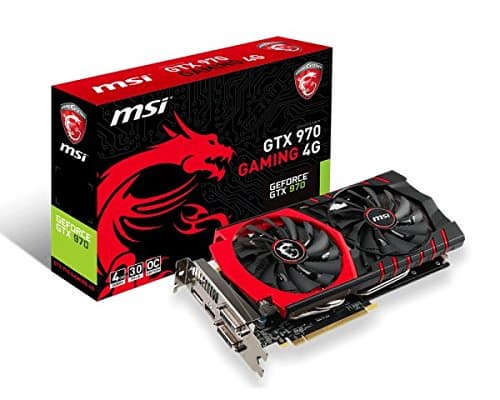 MSI GAMING GeForce GTX 970 4GB OC DirectX 12 VR READY _GTX 9